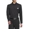 Adidas Clothing Polo Shirts Men's Black Polo Collar Moderate Straight Fit IM6414