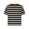 FILA Heritage Color Block Striped Vintage Polo Knit Top Women tops F11W638411FZA