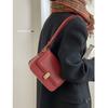 IELGY Retro Underarm Bag Niche Texture All-Match Cross-Body Small Square Bag