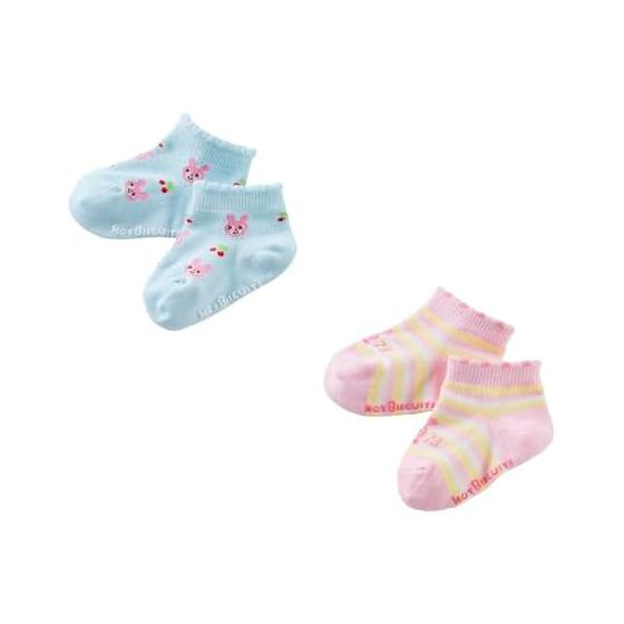 [MIKIHOUSE HOT BISCUITS] [MIKIHOUSE HOT BISCUITS] Low-cut sock pack for boys, girls, babies, children s clothing 74-9635-688