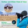12x42 HD Binoculars for Adults, High Power Binoculars with Tripod Phone Adapter, Waterproof Compact Binoculars for Bird Watching Hunting Stargazing,