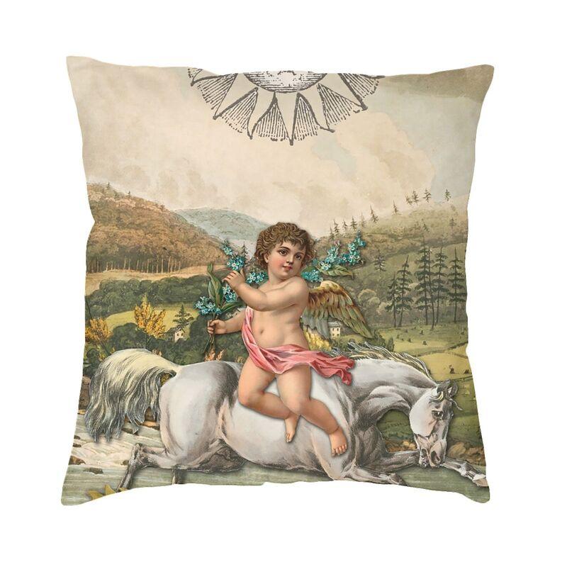 High School DxD Cushion Cover 40x40cm Decoration Printing Akeno Himejima Throw Pillow for Sofa Double Side 30x30cm 12x12in