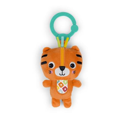 Bright Starts Outing Chime Tiger Months and Fingertip Educational Hand Play Stroller Toy 12949 [0 Up]
