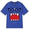 Domo Kun Lustiger Grafikdruck Unisex Lässiges Sommer-T-Shirt mit kurzen Ärmeln für Damen und Herren