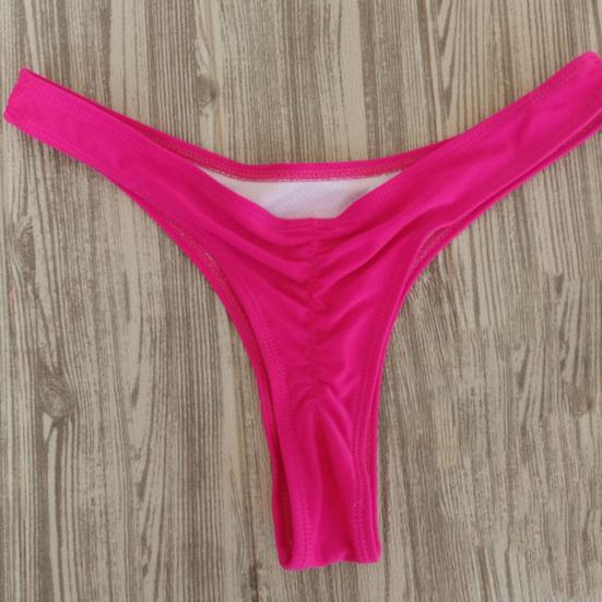 

Мода Удобная низкая талия Маленькие мягкие бикини трусики для бассейна