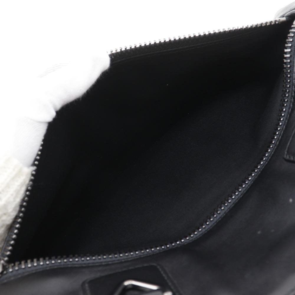 BALLY TAS Business bag 2WAYShoulder black leather mens Used