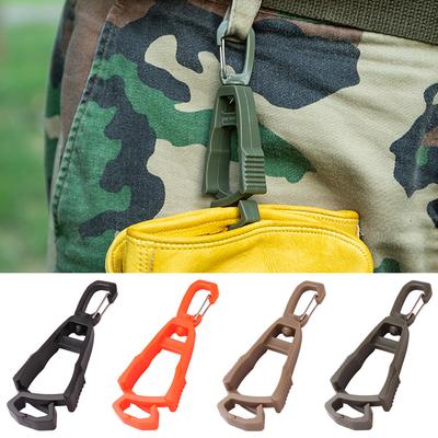 Multi-purpose Tactical Gloves Clip Hanger Anti-drop Hook Work Gloves Holder Water Bottle Keys Safety Clamp Camping Tools 4