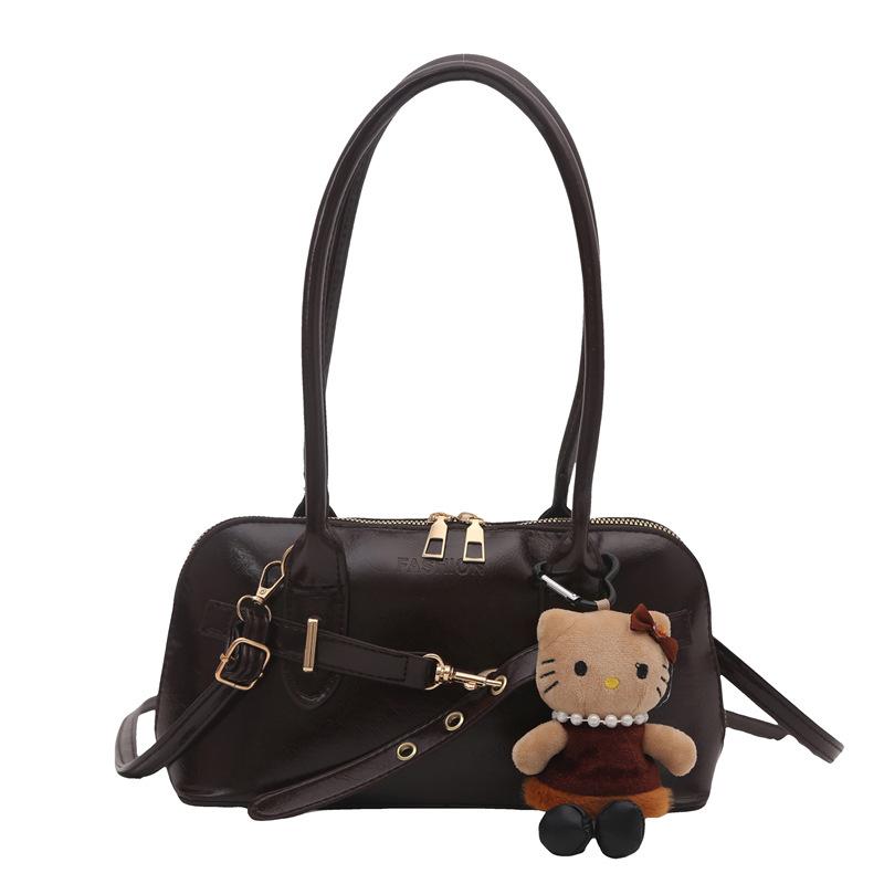 Premium Women's Bag Fashionable Retro Shoulder Messenger Bag Light Luxury Niche Underarm Handbag