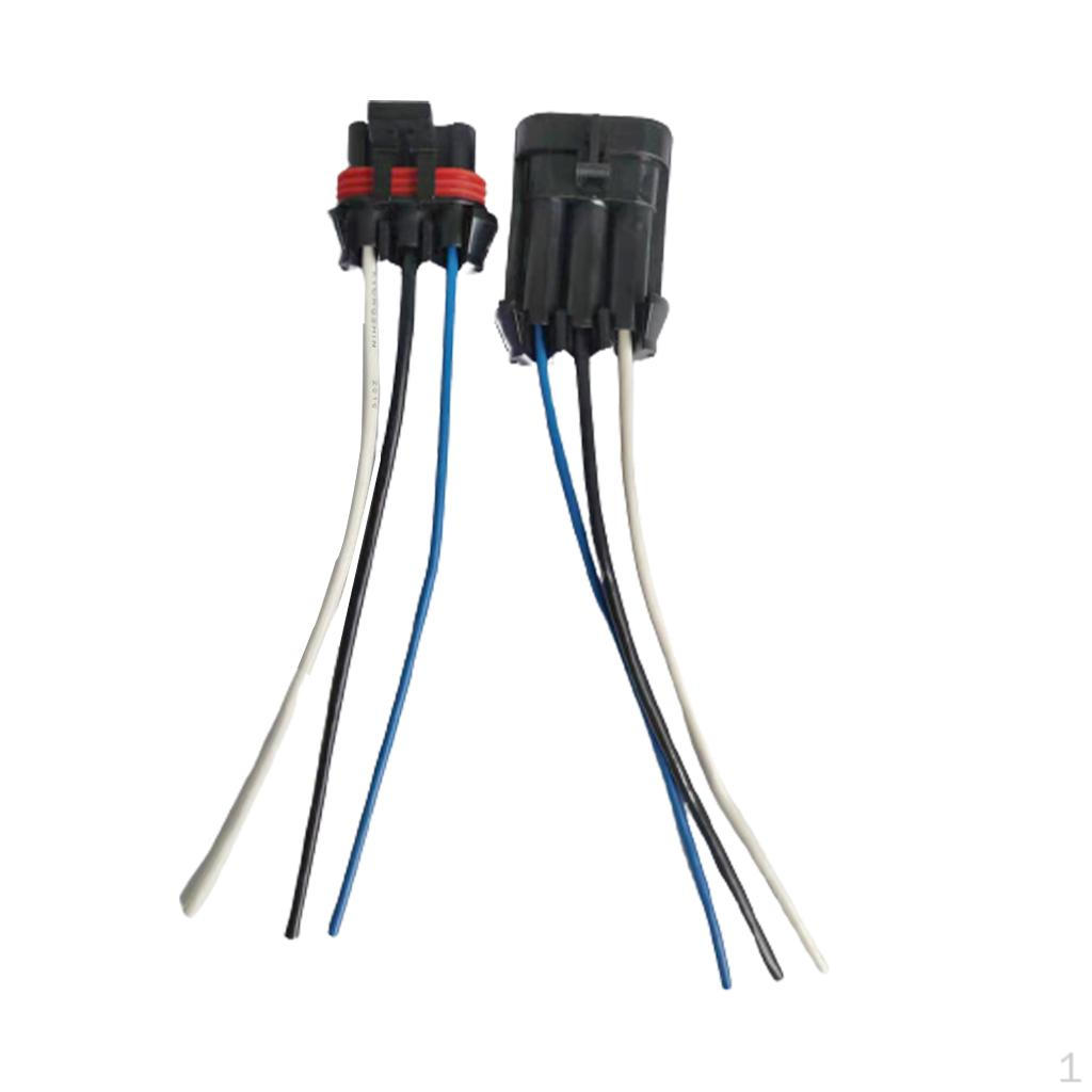 

Cooling Fan Connector, Wire Harness, Male And Female, Upgrade Fit for C6 05-13 Vehicle