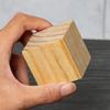 100Pcs Unfinished Natural Wood Squares Paintable Wooden Cubes For Painting Carving Home Decorations Handmade Presents