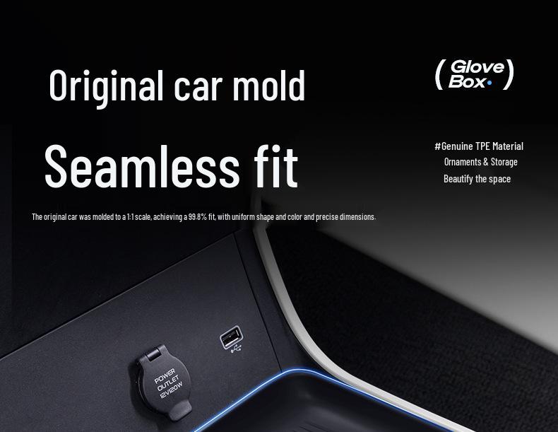 Equation Leopard Titanium 7 Center Console Armrest Storage Box for 2025 Model.