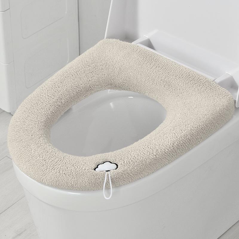 Washable Warm Toilet Seat Cushion in Various Styles
