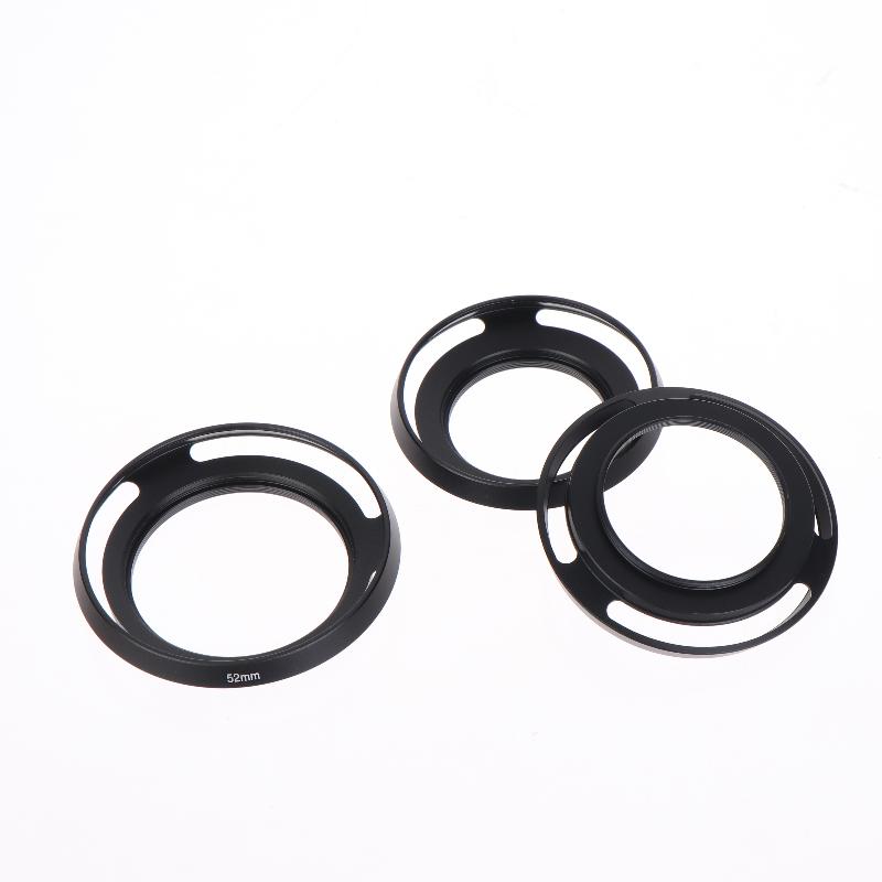 Hollow Wide-angle Lens Hood Ultra-thin 37-67mm Universal Anti-glare Accessory for Hiking Outdoor Photography