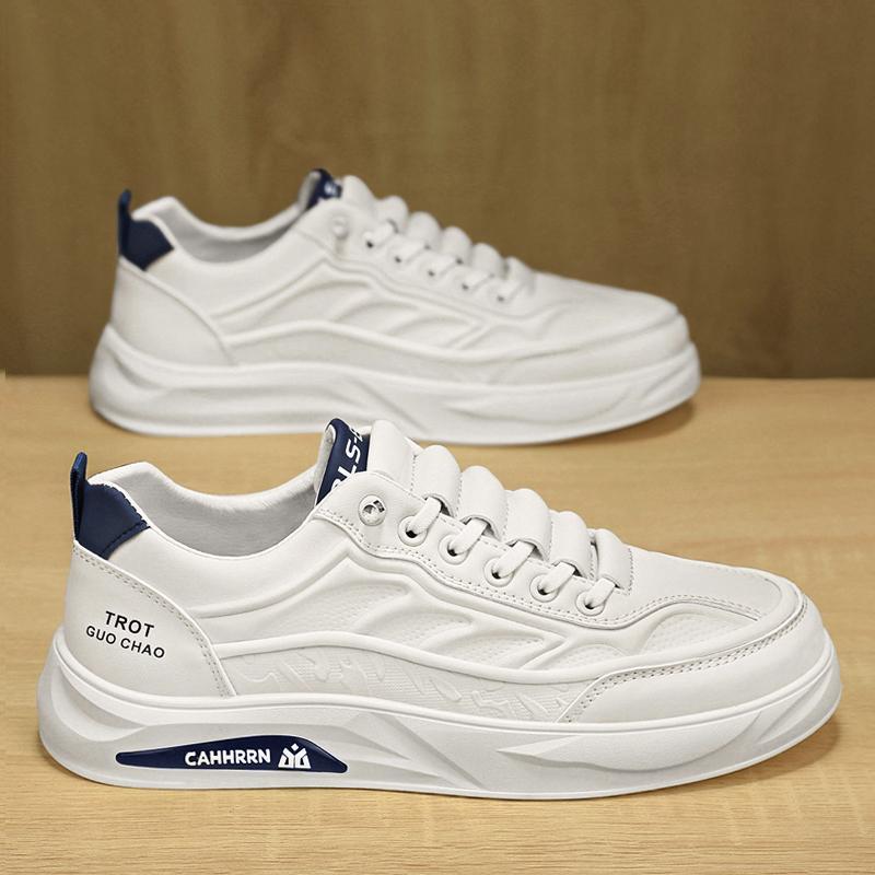 

Мужская обувь весна 2025 новый тренд универсальные повседневные туфли для серфинга молодежная платформа кожаная мужская спортивная обувь 44