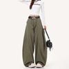 Trendy Women's High-Waisted Wide-Leg Jeans - Slimming, Floor-Length for Spring/Autumn