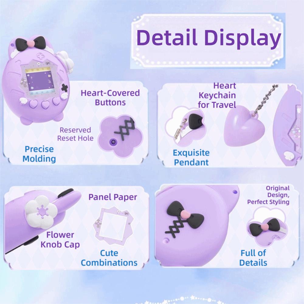 Knob Cover Silicone Protective Cover for Tamagotchi Paradise Electronic Pets Game Toys