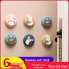 Cartoon Silicone Anti-Collision Door Handle Sticker for Household and Refrigerator