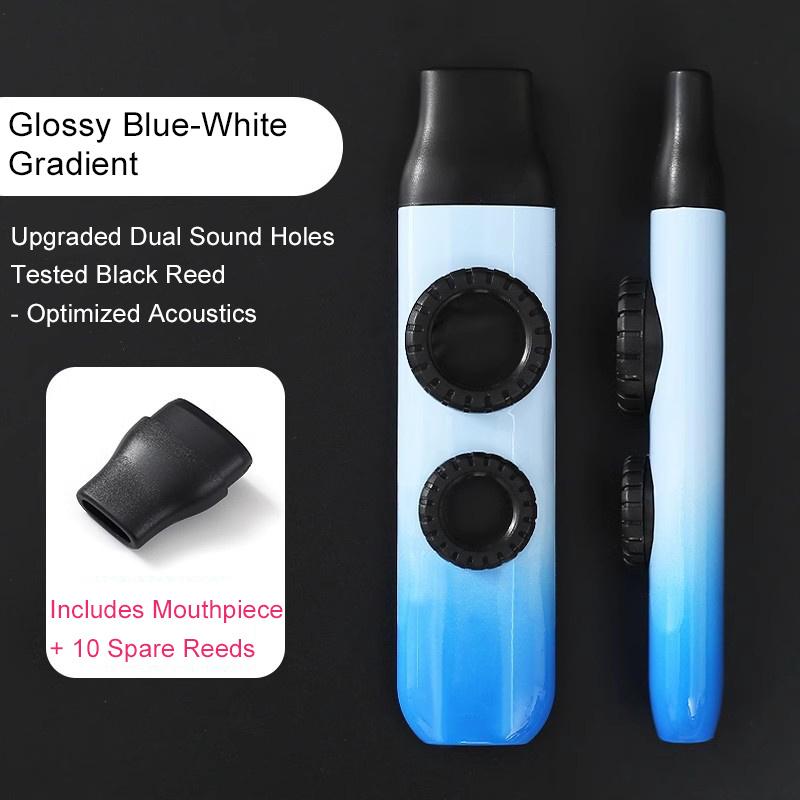 Kazoo Musical Instrument Beginner-Friendly Toot Whistle With Reeds Zuka Wind Instrument For Guitar And Ukulele Accompaniment