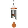 Large 18\" Bohemian Style Wind Chime 6 Tubes with 5 Colorful Christmas Outdoor Bell Decorations