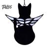 Cat Gift for Home Acrylic Hanging Pendant with Chain, Animal Ornament Window Light Translucent Wall Decor, Cute Lover Room Decoration