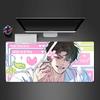 Manga Kwon T-Taekjoo Mousepad Non-slip Suitable For Office Computers Laptops E-sports Game Desk Mats XXL Keyboard
