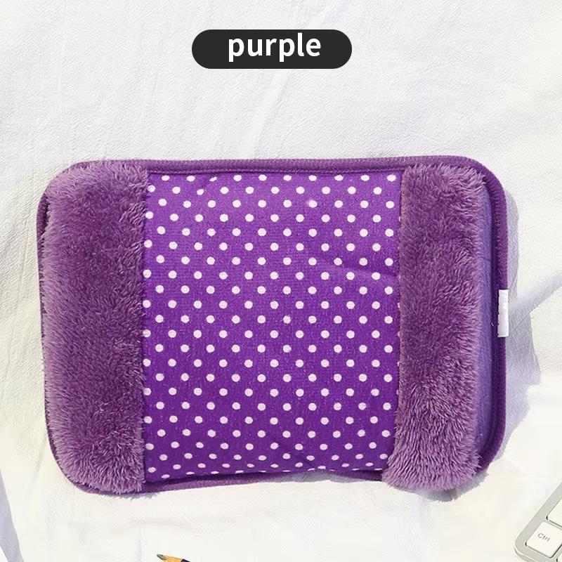 Winter Charging Electric Hot Water Bag (EU 220V 500W) – Double Insert Dot Pattern, Rechargeable Hand Warmer, Special for Warmth
