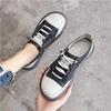 Genuine Leather Women's Flat Sneakers Large Size 35-41 Autumn Vulcanized Casual Shoes Comfortable Flats Ladies Footwear