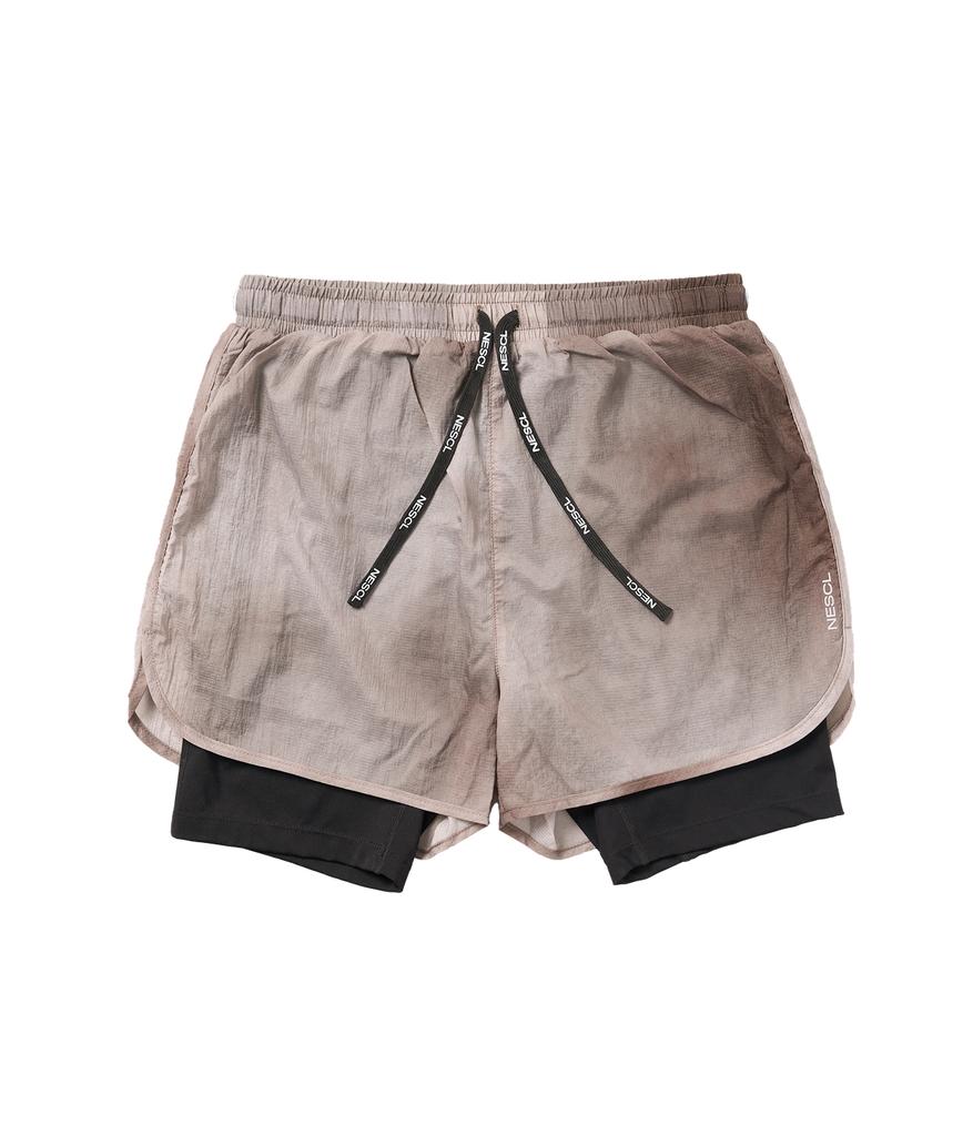 Negeotibeuseupeulliskeulleob Zero Shell Tie-Dye 2-In-1 Pants (Brown)