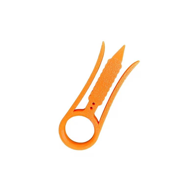 Wire Stripper Red 1pc Portable Precise Stripping Non Slip Handle for Network Cable DIY Home Improvement Projects