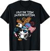 Je mets le Tism dans Patriotisme T-shirt Aigle Athlétique