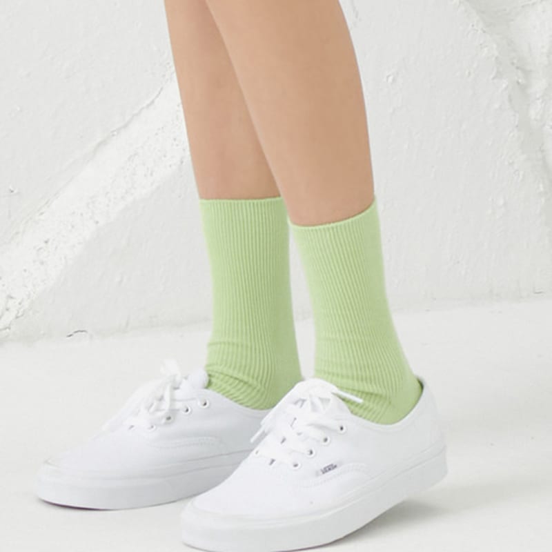 Bananasisters Mimi Daily Golji Mid-Calf Crew Socks 33 Colors