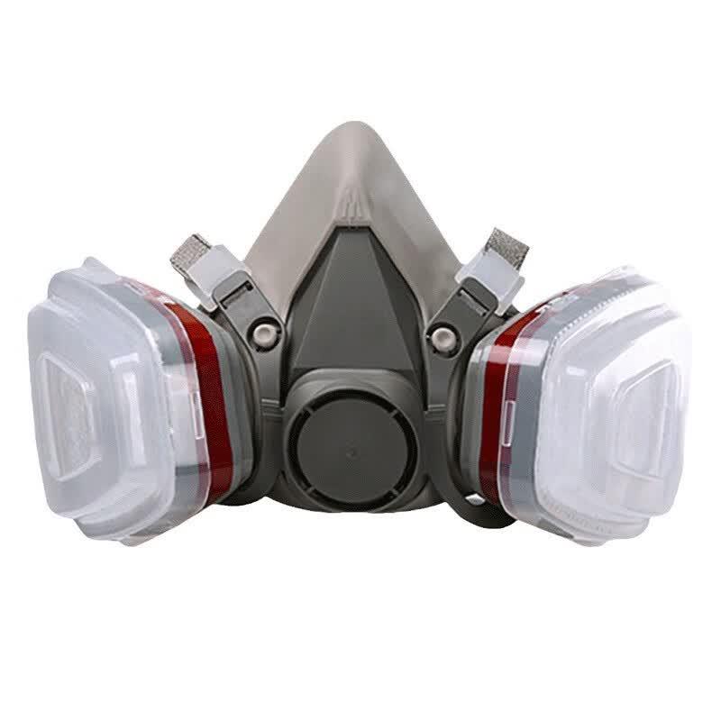 Industrielles Halbgesichts-Gasmasken-Set