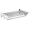Foldable Stainless Steel Wall-Mounted Towel & Clothes Drying Rack