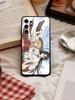 Anime K-Athanasia Phone Case For Samsung S26,S25,S24,S23,S22,S21,S20,Ultra,Plus,FE Black Soft Cover
