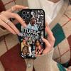 Rapper T-Tupac S-Shakur For IPhone 17 16 Pro Max Air 15 14 13 12 Mini Plus 11 Hard PC+TPU Phone Back Cover
