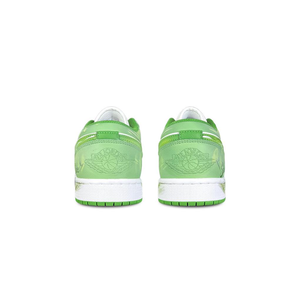 Jordan Air Jordan 1 Fairyland, Dreamy Spring Abrasion Resistant Low Top Skateboard Shoes Unisex Green HF4823-100(Team257-)