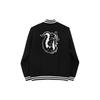 Vans CHECKERBOARD RESEARCH VARSITY Jackets Men's Black Baseball Collar Moderate Other VN0A7S92BLK