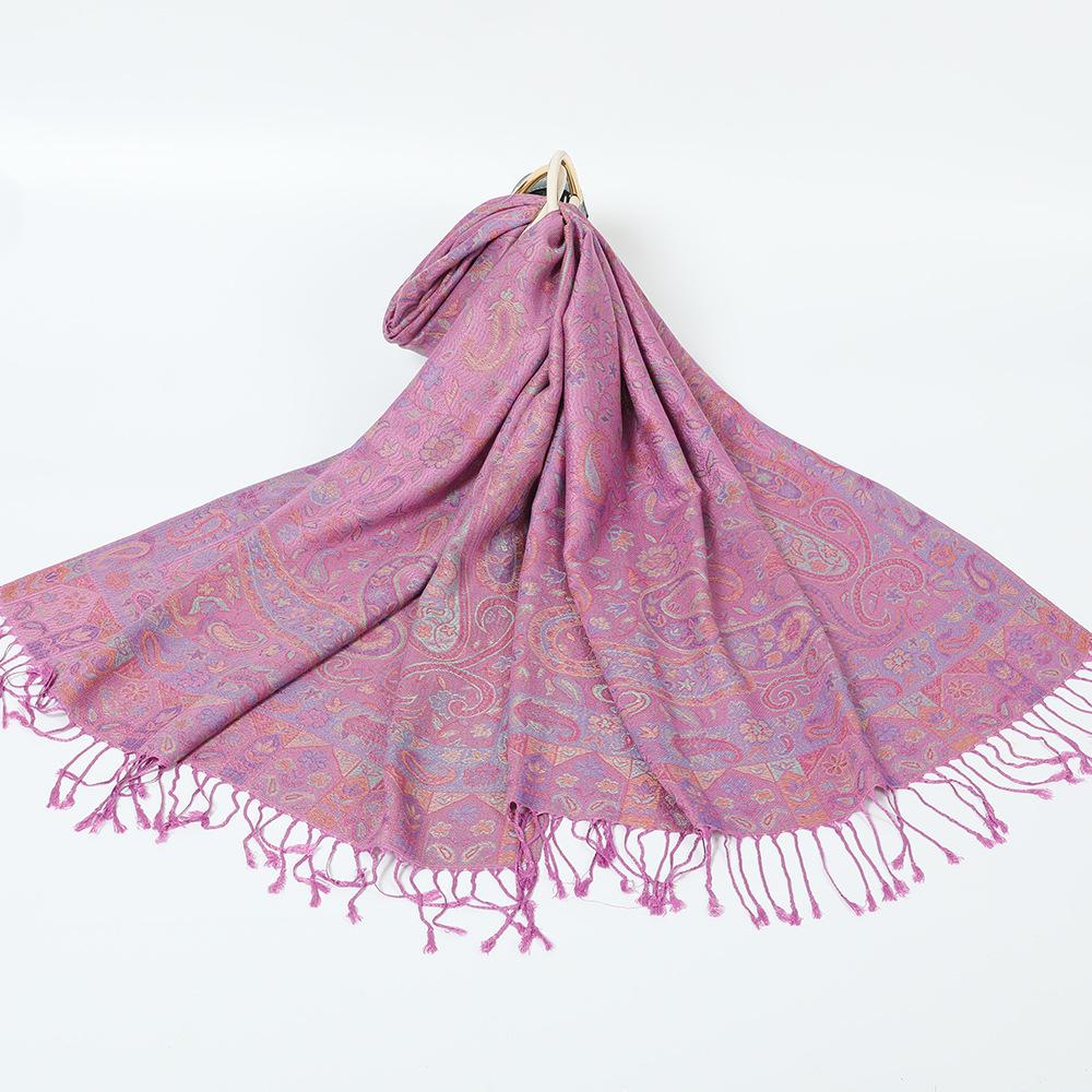 Shawl outside women's spring and autumn cape long scarf cheongsam outside air-conditioned room scarf cape