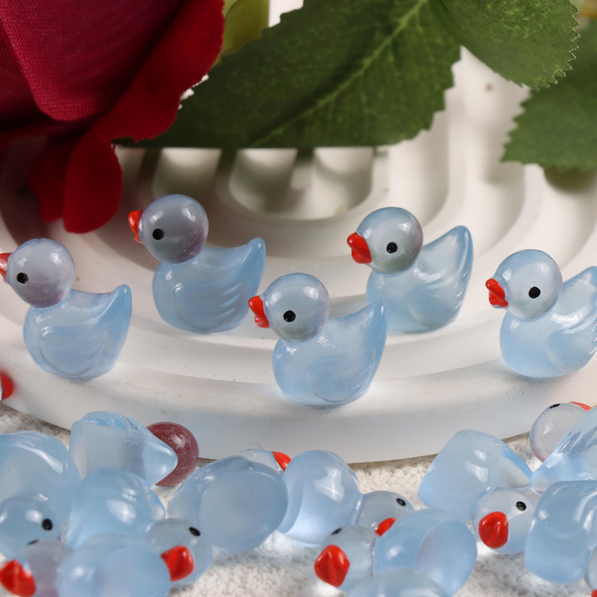 

Luminous Little Duck DIY Micro Landscape Resin Ornaments