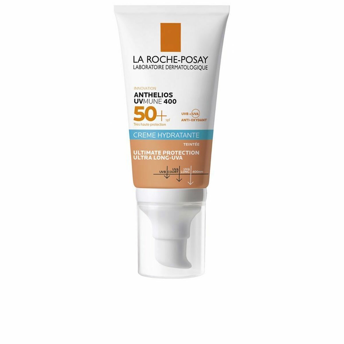 

Солнцезащитный крем с цветом La Roche Posay Anthelios UVmune 400 Cream 50 мл SPF 50+
