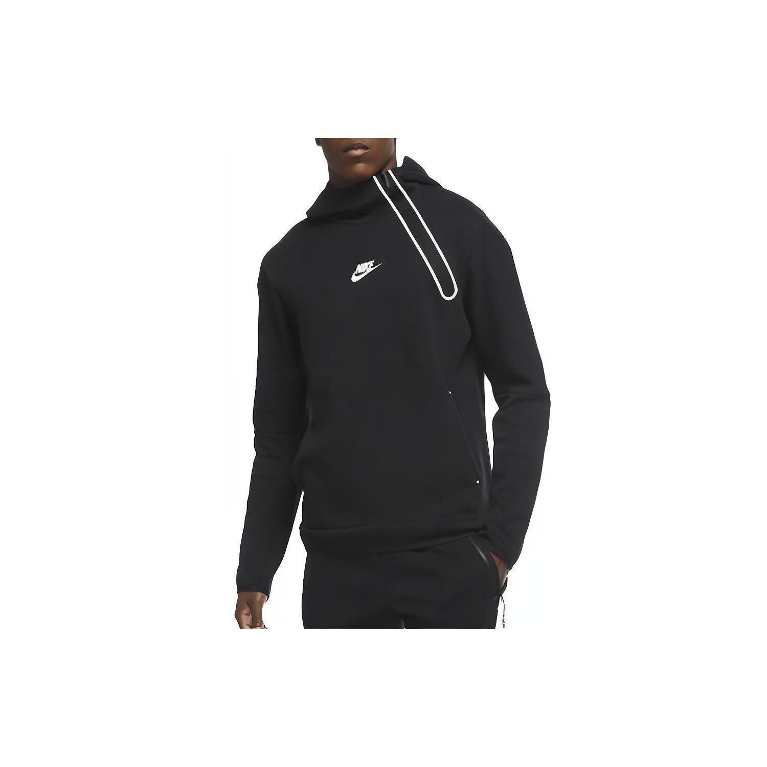 Nike Sportswear Tech Fleece Casual Sports Pullover Black Men s CU4494-010 S