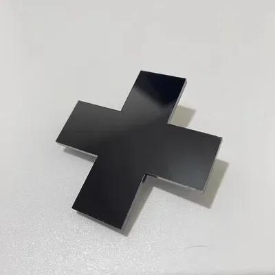 1/6pcs Y2K Red Cross Hair Clips for Women Girls Trendy Hair Accessories Hiphop Punk Barrettes Hair Pins Hairwear for Cool Girls