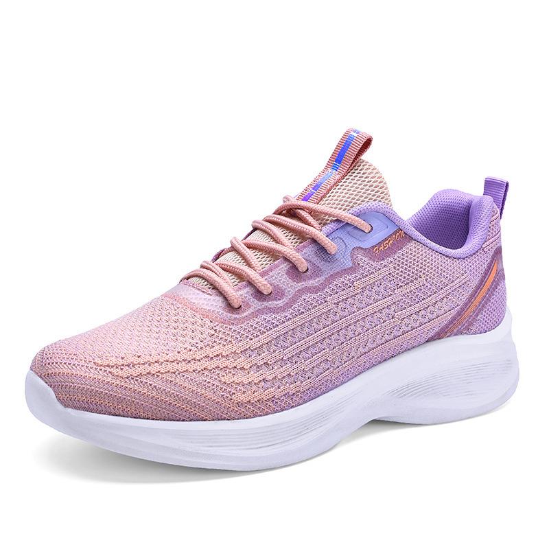 Spring and Autumn Shoes, Sports Shoes, New Soft-soled and Lightweight Running Shoes, Mesh Breathable and Non-slip Casual Travel Shoes