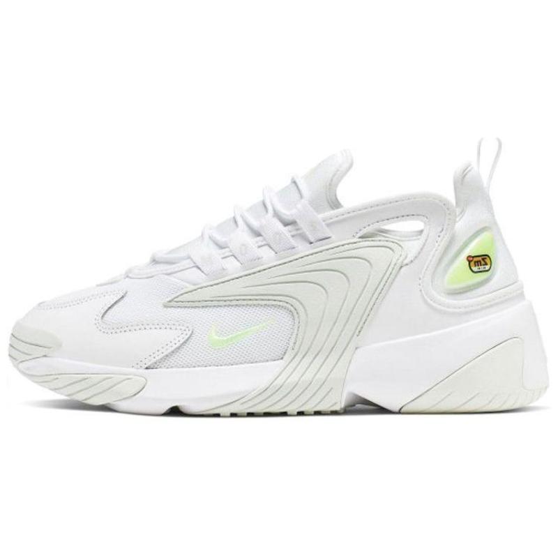 Nike Zoom 2K White Barely Volt Women's Sneakers casual AO0354-104