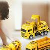 4 Pcs Pull Back Engineering Vehicle Childrens Toys Kids Small Truck Construction Mini Cars Model