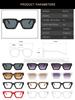 Classic Rectangle Small Sunglasses Women Men Square Personality Sun Glasses Vintage Fashion Ins Glasses Frame Shades UV400