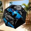 Fast & Furious Print Automatic Open Close Umbrella, Portable Foldable Umbrella, for Outdoor Commute Camping Trip, Ideal Birthday Gift