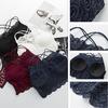 Women's Wireless Camis Tank Lace Bra Soft Brassiere Underwear Lingerie Intimates