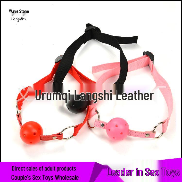 Adult BDSM Mouth Gag Restraint Ball - Erotic Product