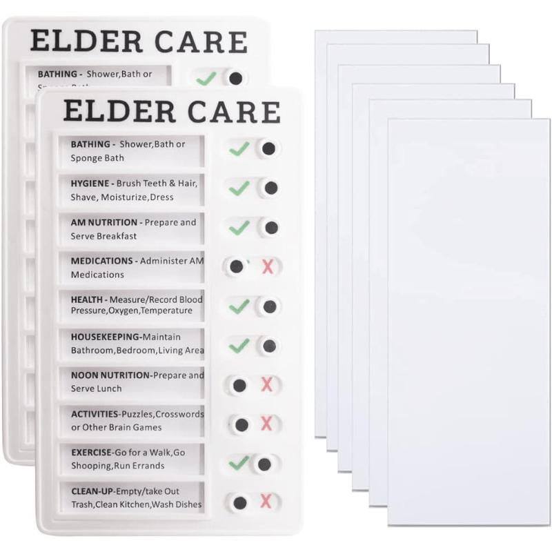 

Portable Self-Regulating Card Punch, Detachable Message Board for Daily Habit Tracking Home Planning & To-Do List Reminder Tool